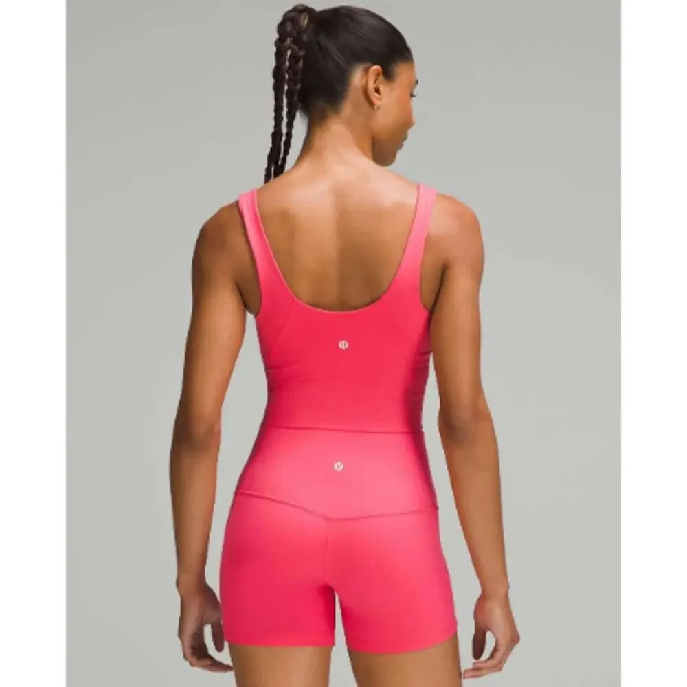 NWT Lululemon Align Tank Top *Light Support, A/B Cup Glaze Pink Size 10 - Picture 3 of 6